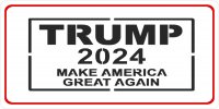 Trump 2024 Photo License Plate