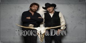 Brooks And Dunn #2 Photo License Plate