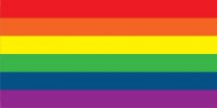 Gay Pride Flag Photo License Plate