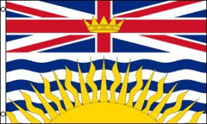 British Columbia Polyester Flag