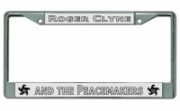 Roger Clyne And The Peacemakers Chrome License Plate Frame