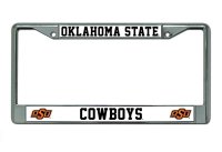 Oklahoma State Cowboys Chrome License Plate Frame