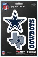 Dallas Cowboys Team Decal Set
