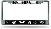 Justice League #2 Chrome License Plate Frame