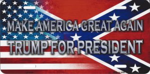 Make America Great Again Donald Trump Metal License Plate