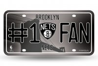 Brooklyn Nets #1 Fan License Plate