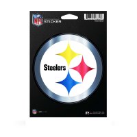 Pittsburgh Steelers Die Cut Metallic Sticker