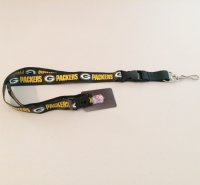 Green Bay Packers Dark Green Lanyard With Safety Fastener