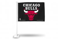 Chicago Bulls Car Flag