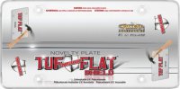 Tuf - Unbreakable - Flat Acrylic License Plate Shield