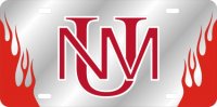 University Of New Mexico Laser License Plate