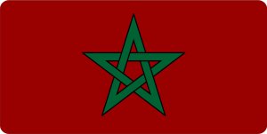 Moorish Star Photo License Plate