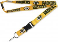 Green Bay Packers Lanyard With Neck Safety Latch