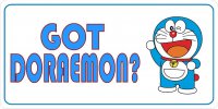 Got Doraemon Photo License Plate