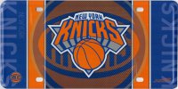 New York Knicks Metal License Plate