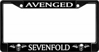 Avenged Sevenfold Black License Plate Frame