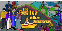 The Beatles Yellow Submarine Photo License Plate