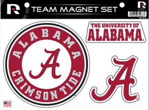 Alabama Crimson Tide Team Magnet Set