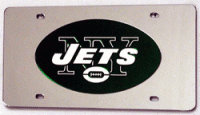 New York Jets Laser License Plate