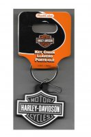 Harley-Davidson Logo Rubber Key Chain