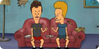 Beavis And Butthead Photo License Plate