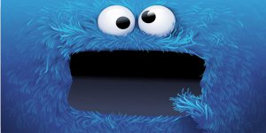 Cookie Monster Full Photo License Plate