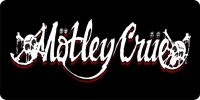 Motley Crue License Plate