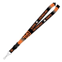 San Francisco Giants Crossover Lanyard With Safety Latch
