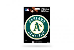 Oakland Athletics Glitter Die Cut Vinyl Decal