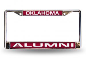 Oklahoma Sooners Alumni Laser Chrome License Plate Frame