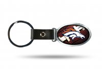 Denver Broncos Accent Metal Key Chain