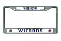 Washington Wizards Chrome License Plate Frame