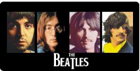 The Beatles Photo License Plate