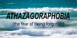 Athazagoraphobia Photo License Plate