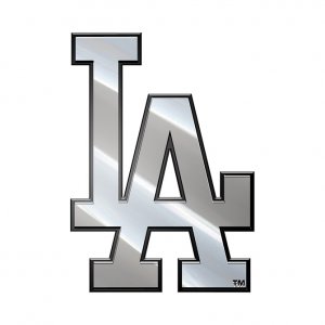 Los Angeles Dodgers MLB Metal Auto Emblem