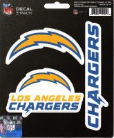 Los Angeles Chargers Team Decal Set