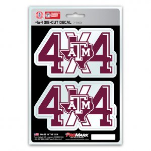 Texas A&M Aggies 4x4 Decal Pack