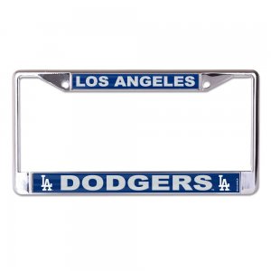Los Angeles Dodgers Laser Chrome License Plate Frame