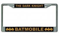 The Dark Knight Batmobile Photo License Plate Frame