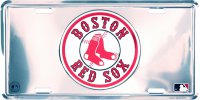 Boston Red Sox Anodized License Plate