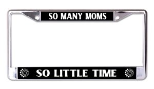 Blink 182 So Many Moms So Little Time #2 Chrome License Frame