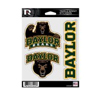 Baylor Bears Triple Spirit Stickers