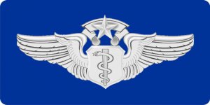 U.S. Army Chief Flight Surgeon License Plate