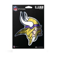 Minnesota Vikings Die Cut Metallic Sticker