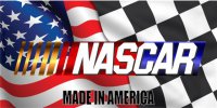 Nascar Made In America Photo License Plate