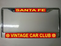 Santa Fe Vintage Car Club Frame