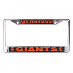 San Francisco Giants Laser Chrome License Plate Frame