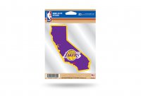 Los Angeles Lakers Home State Vinyl Sticker
