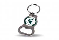 Michigan State Spartans Key Chain And Bottle Opener