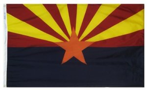 Arizona State Polyester Flag
